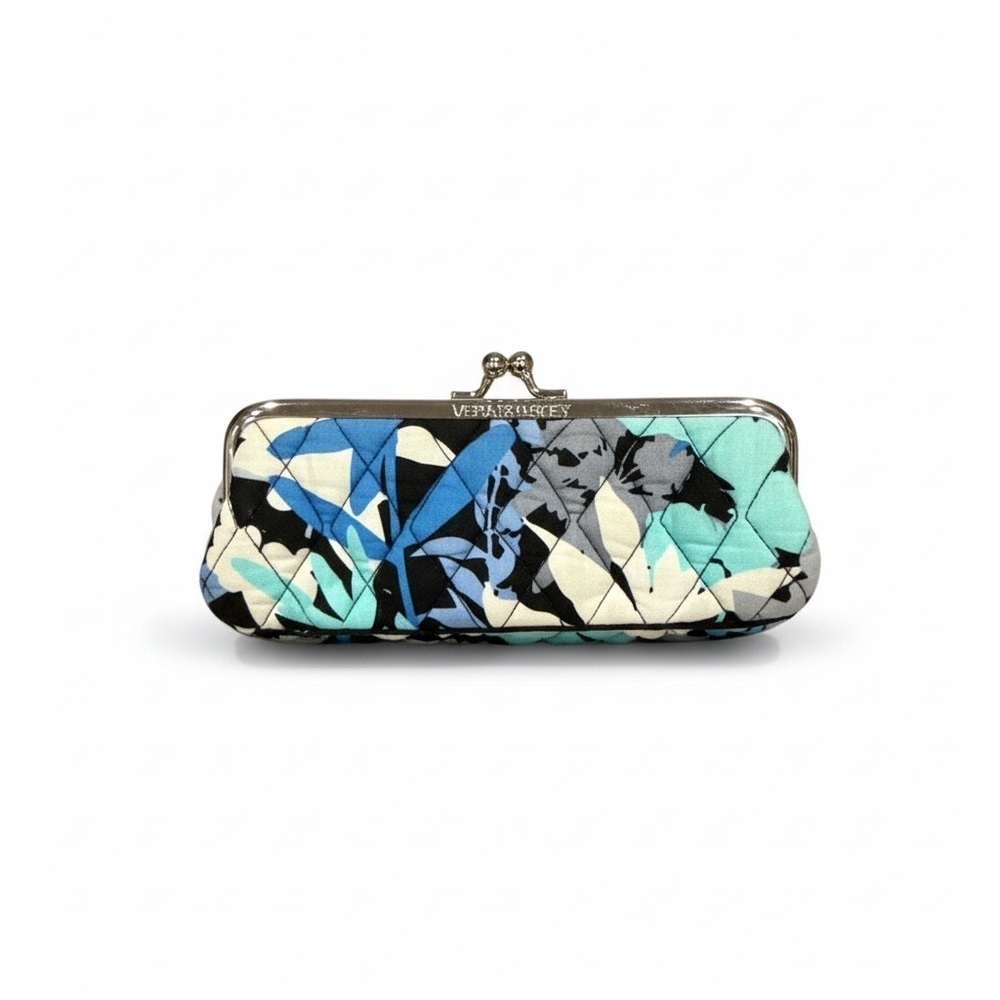 Vera Bradley Blue and Black Women's Clutch